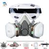 6200 Half Face Dust Gas Mask with Protective Fog Proof Glasses Industrial Painting Spraying Respirator Filters Safety Work