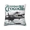 Italian Brain Rot Meme Pillow Cover Double Sided Tung Sahu Design Polyester Cushion for Sofa Bedroom Car Decoration