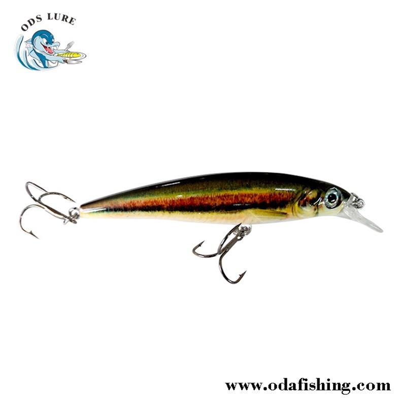 70Mm Abs Plastic Simulated Fishing Bait For Bionic Freshwater Sea Fishing Bait, Black Fish Luya Bait Mino Perch