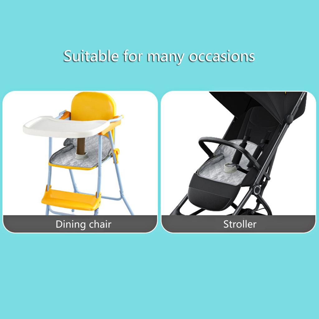 Przenośna Podkładka na Fotelik Samochodowy Kompaktowa Składana Zaprojektowana Wkładka na Fotelik Dziecięcy Ochraniacz na Fotelik Samochodowy Poduszka Akcesorium do Wózków Dziecięcych