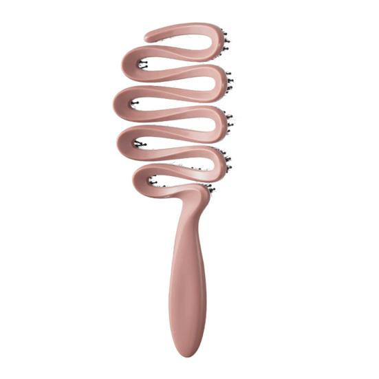 Yousheng Boar Bristle Hair Brush Portable Anti-static Vented Hair Paddle Brush Women Scalp Massage Hair Voluming Styling Detangling Comb