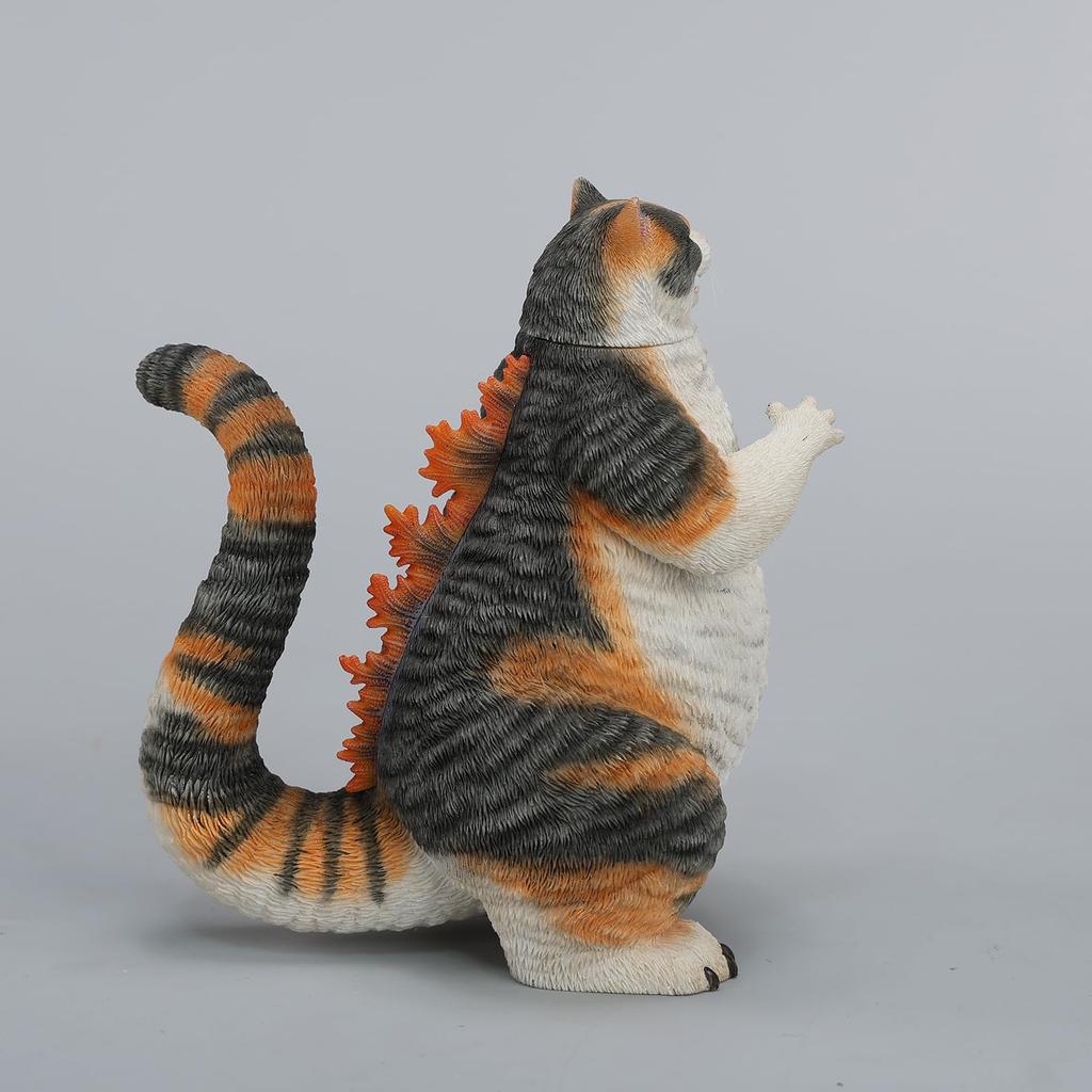 JXK Goji Nyan Durable Polyresin with Intricate Details Funny Cat Gift Present for Pet Animal Lovers