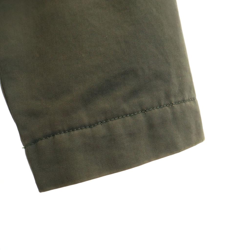 LENER Made in France Hooded coat 38 khaki Back bore Women Used