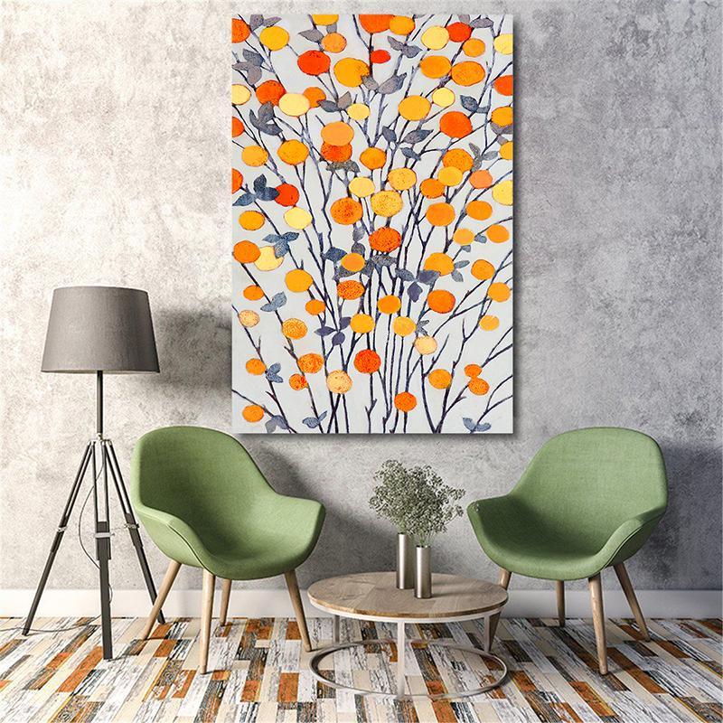 

Unique Gift Wall Poster Colorful Fruit For Home Decor Canvas Oil Painting Art Hanging Picture For Eatting Room Bedroom 30cm*55cm