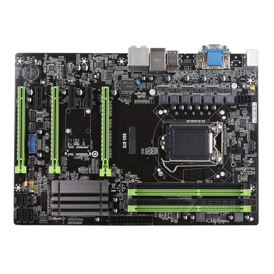 TB85 B85 B250 DDR3 16G SATA3 USB3.0 Mining Board