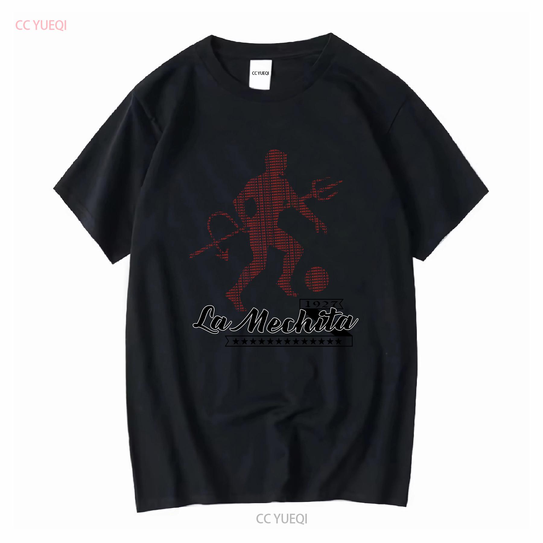 

Colombia America de Cali T Shirt camiseta La Mechita long or short sleeves vintage Washed streetwear homme designer clothes 4XL