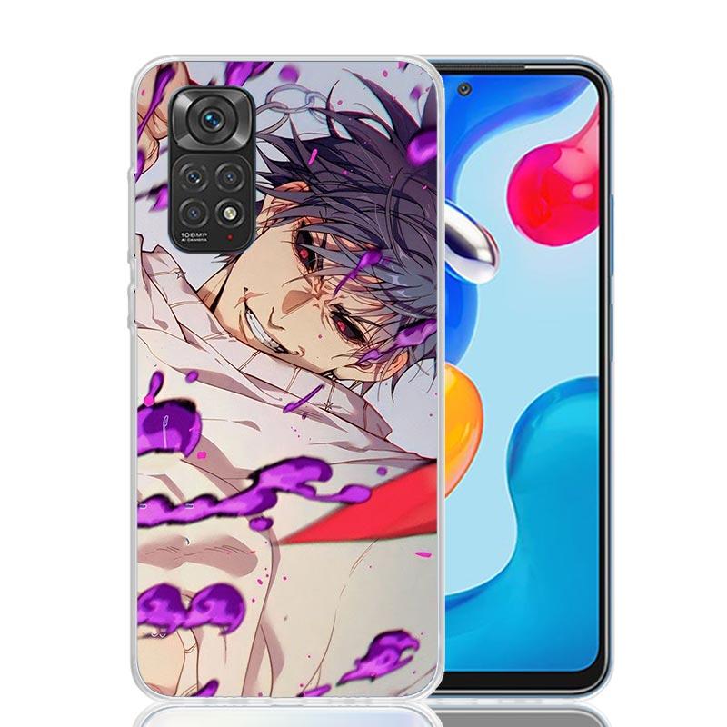 Kaisen J-Jujutsu Fushiguro Toji Phone Case For Xiaomi Redmi Note 10 9 9S 8 8T 7 5 Mi 12T 11T 10T 9T 15 Pro 14 Ultra 12 11 Lite 1