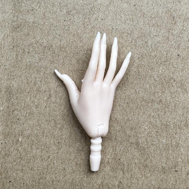 1pcs MENGF Body Replacement Hands With Long Nails Different Gestures Universal For 1/6 FR/IT Doll Super Model DIY Manicure