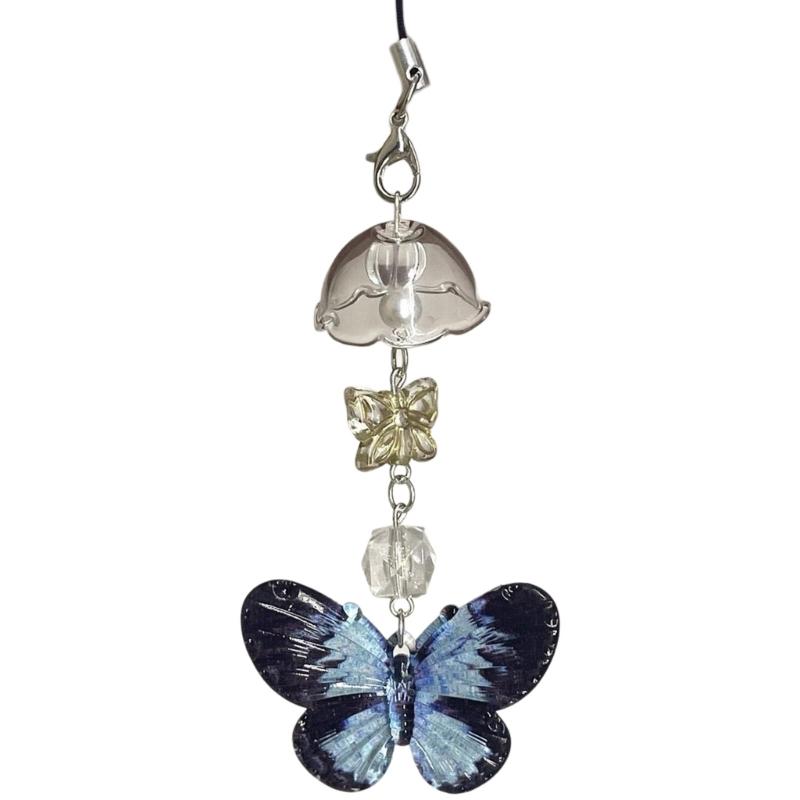 Unique Designs Beaded Phone Charm Stylish Handmade Phone Cord Phone Lanyard Charm For Commuting And Social Event