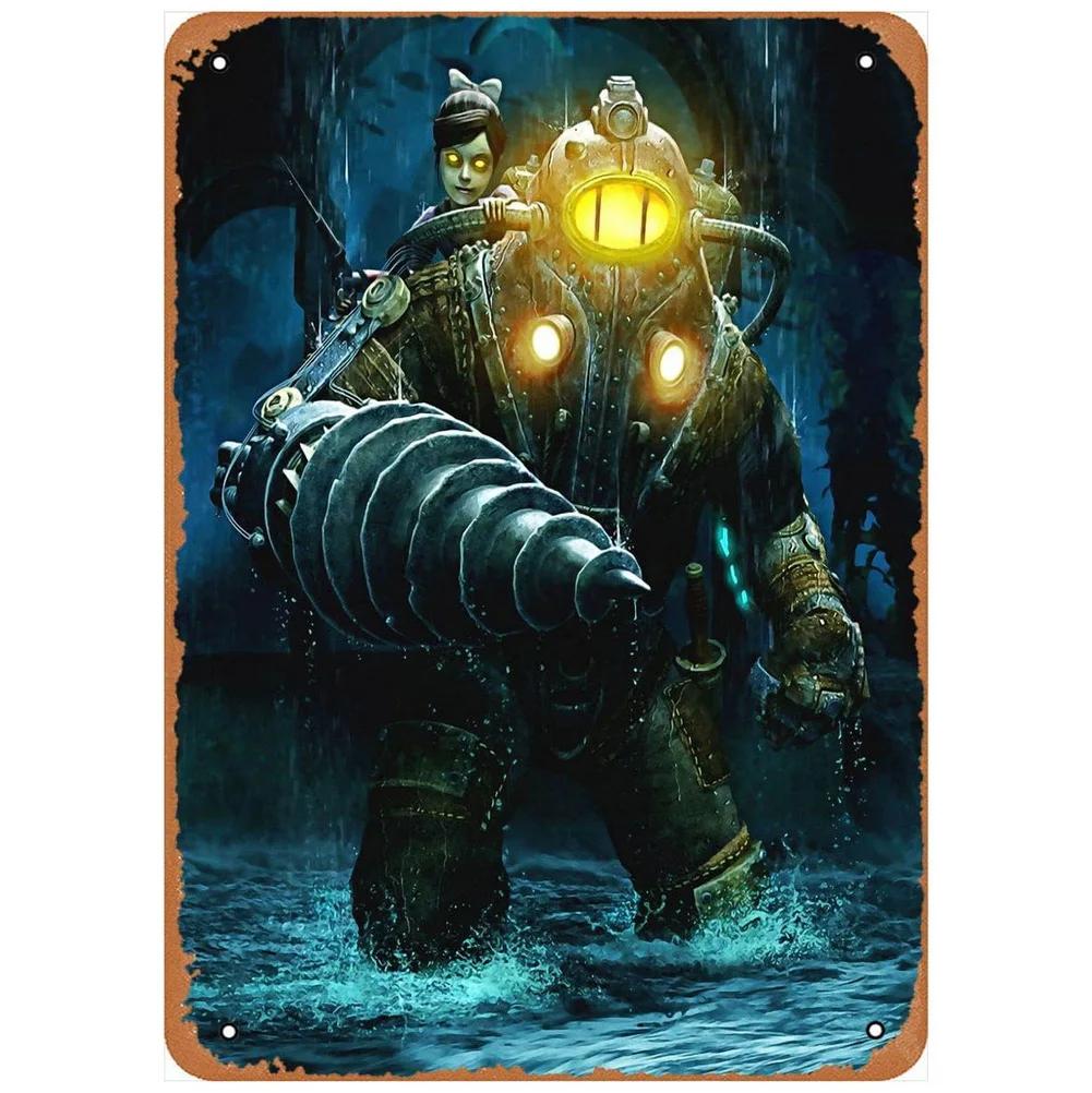 Old Film Poster Painting Training Day Bad Boys Mad Max Tin Sign Shabby Decoration Metal Plate Home Room Wall Plaques Sign Decor