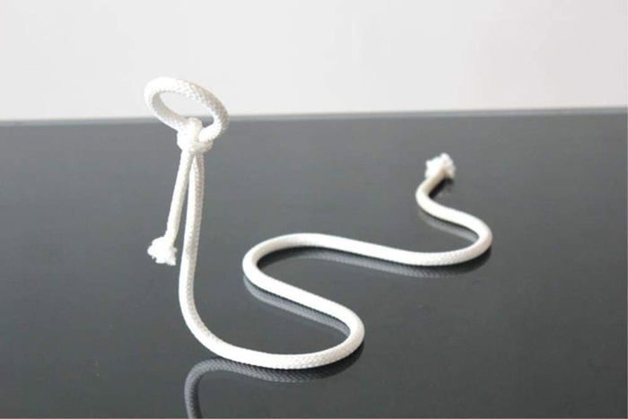 OUTAD® Porte-bouteille en acier inoxydable flottant en corde magique pour bouteille de vin - Cadeau fantaisie