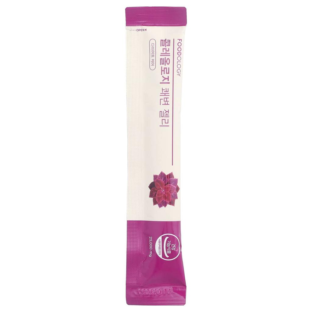 FOODOLOGY Coleology Excretion Jelly, 10 Sticks, 25g Each