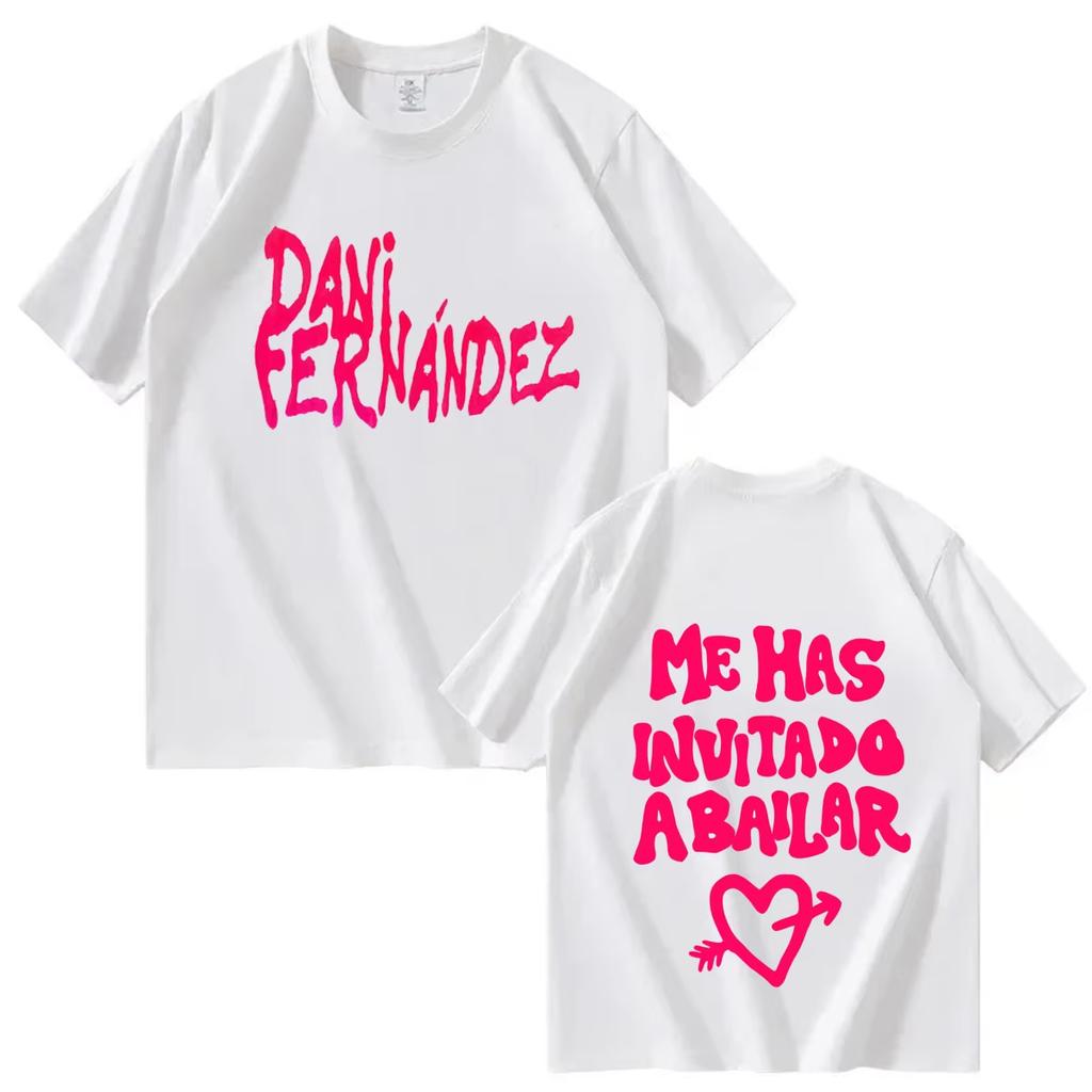 Rapper Dani Fernandez Merch 2026 Harajuku T Shirts Unisexs Women ONeck Tee Shirts 90s Casual Short Sleeve Tshirt Streetwear