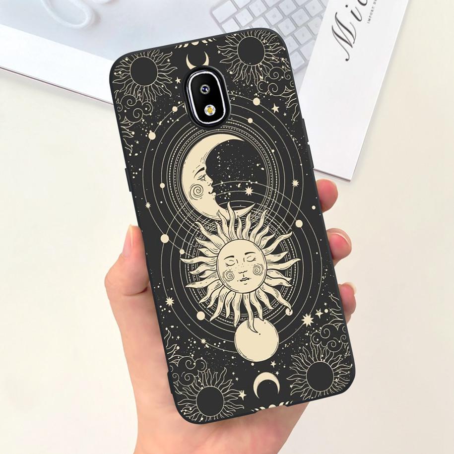 For Samsung Galaxy J7 J5 J3 2017 Case SM-J330F J530F J730F TPU Cover Fashion Pattern Soft Funda on Samsung J7 Pro 2017 Protector