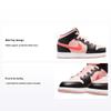 Air 1 Mid PS Schwarz Pink Crimson Kinder-Sneaker Atmosphere Infrared-23 640734-604