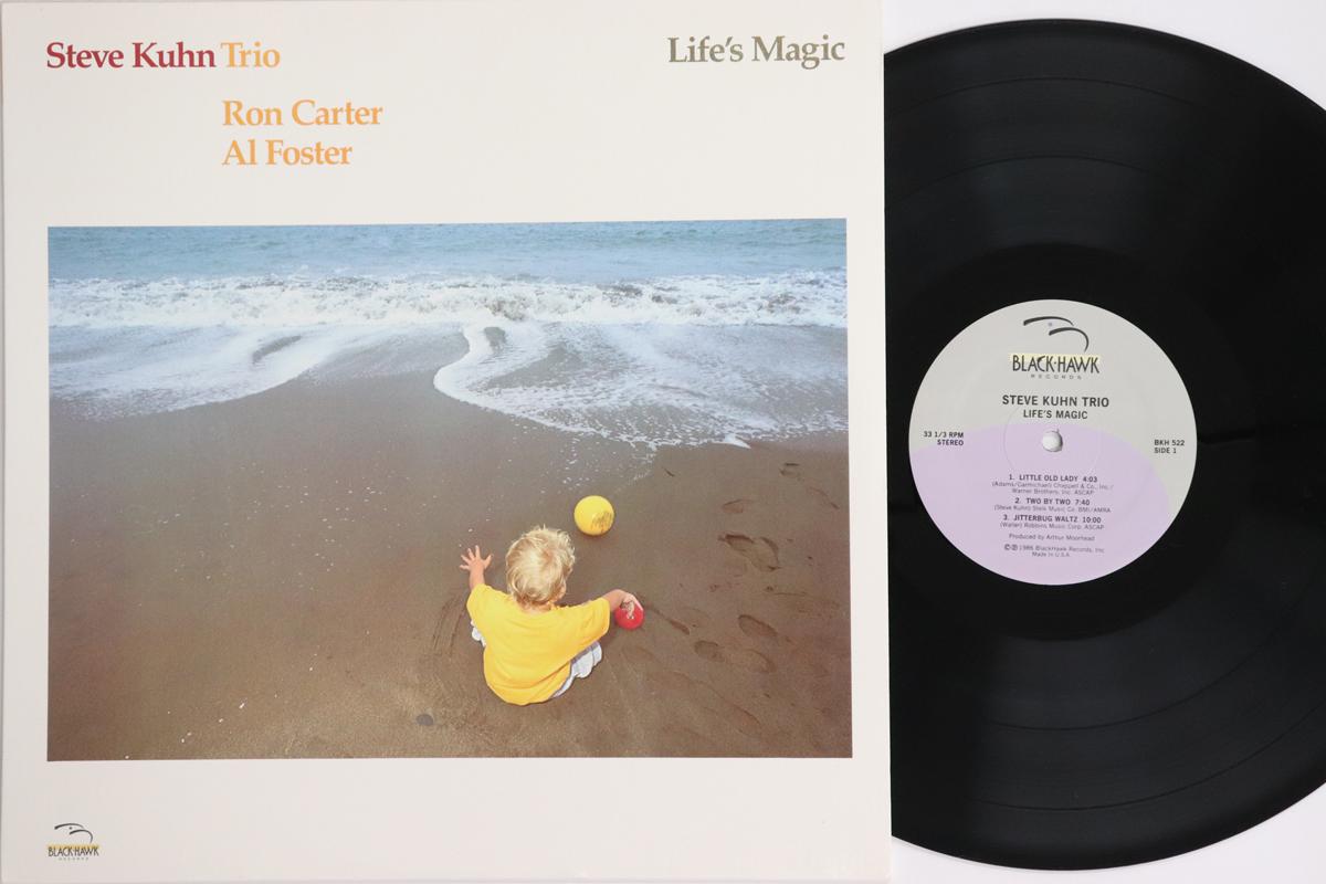 LP Record STEVE KUHN  Lifes Magic BKH522 BLACKHAWK 1986 US Jazz Used