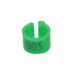 100 Bucăți Inel pentru Picior Porumbel Diametru Interior 6mm Inel Marcă Porumbel de Curse Inel cu Clești pentru Papagal Accesorii Antrenament Păsări Nr.001~100