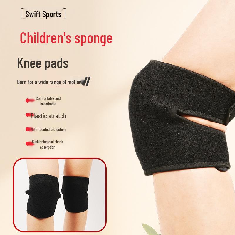

Children s Thickened Shock Absorption Knee Pads for Sports, Yoga, Dance, and Skating Regular Size