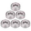 10Pcs Miniature Bearing Stainless Steel Rolling Tools for Deceleration Device S698ZZ 19x8x6mm