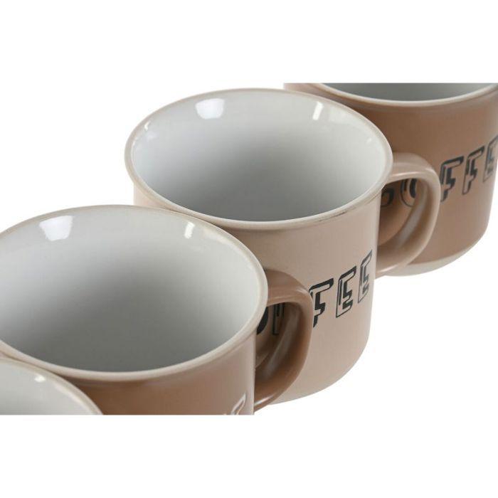 Mug - ITEM - Set of 4 - Stoneware - Cylindrical - 28.5 Cl - Brown