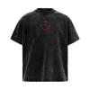 Ryomen Sukuna Jujutsu Kaisen T-shirt Anime Vintage Washed T Shirt Summer Oversized Short Sleeve Polyester Tees Tops Men's Clothing