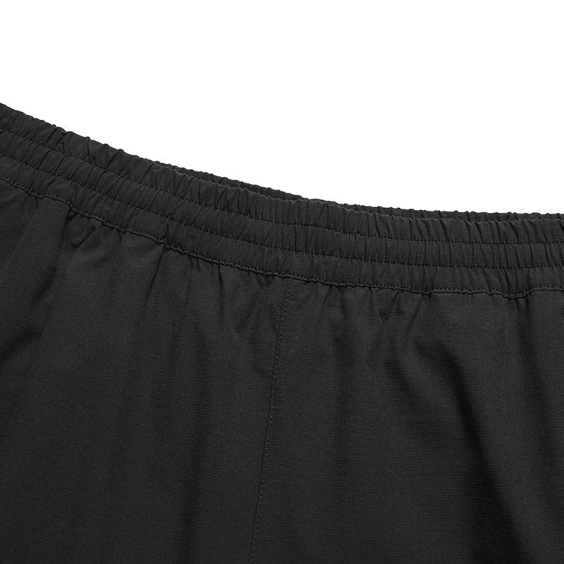 FILA Athletics Solid Color Casual Woven Detachable Sports Pants Men pants Deep-Black A11M211814FBK