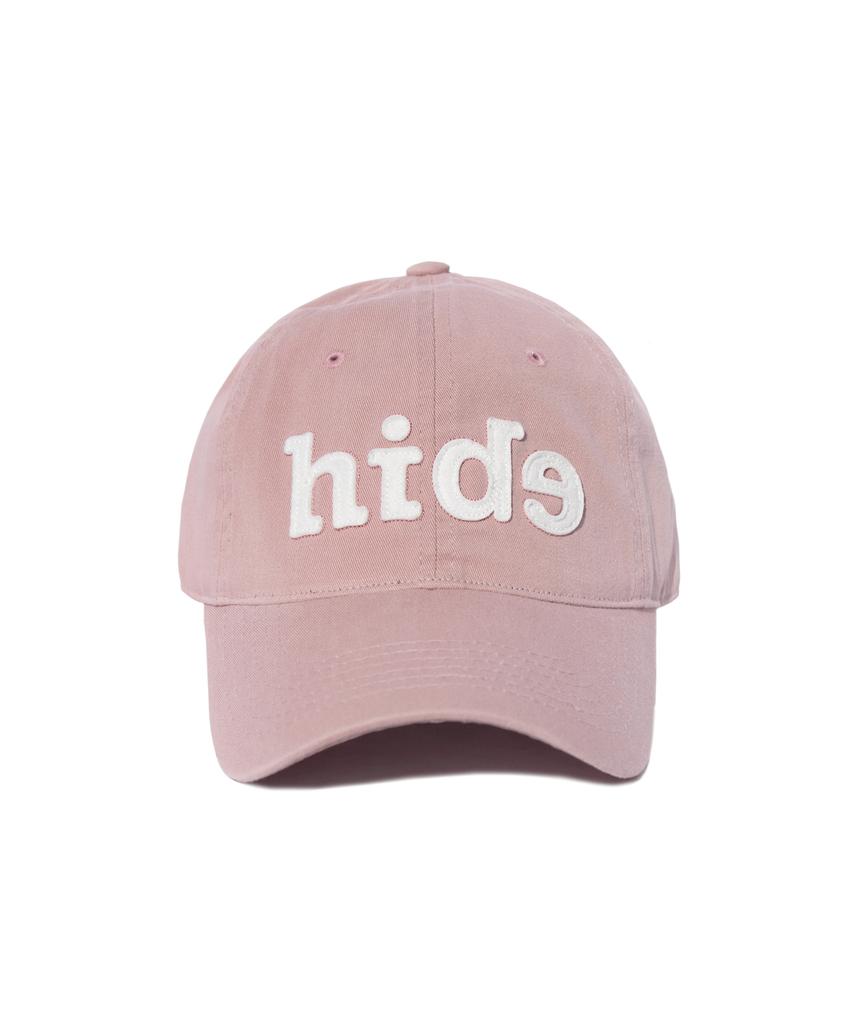 HIDDEN BEHIND Hide Logo Ball Cap (Baby Pink)