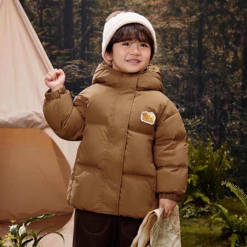 B.Duck Children s Winter Hooded Down Jacket 100