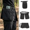 Lightweight Waist Bag Multi-function Belt Apron for Outdoor, Large Capacity Multi-Pocket Pack with Pouch, Adjustable Waistband Fanny Women and