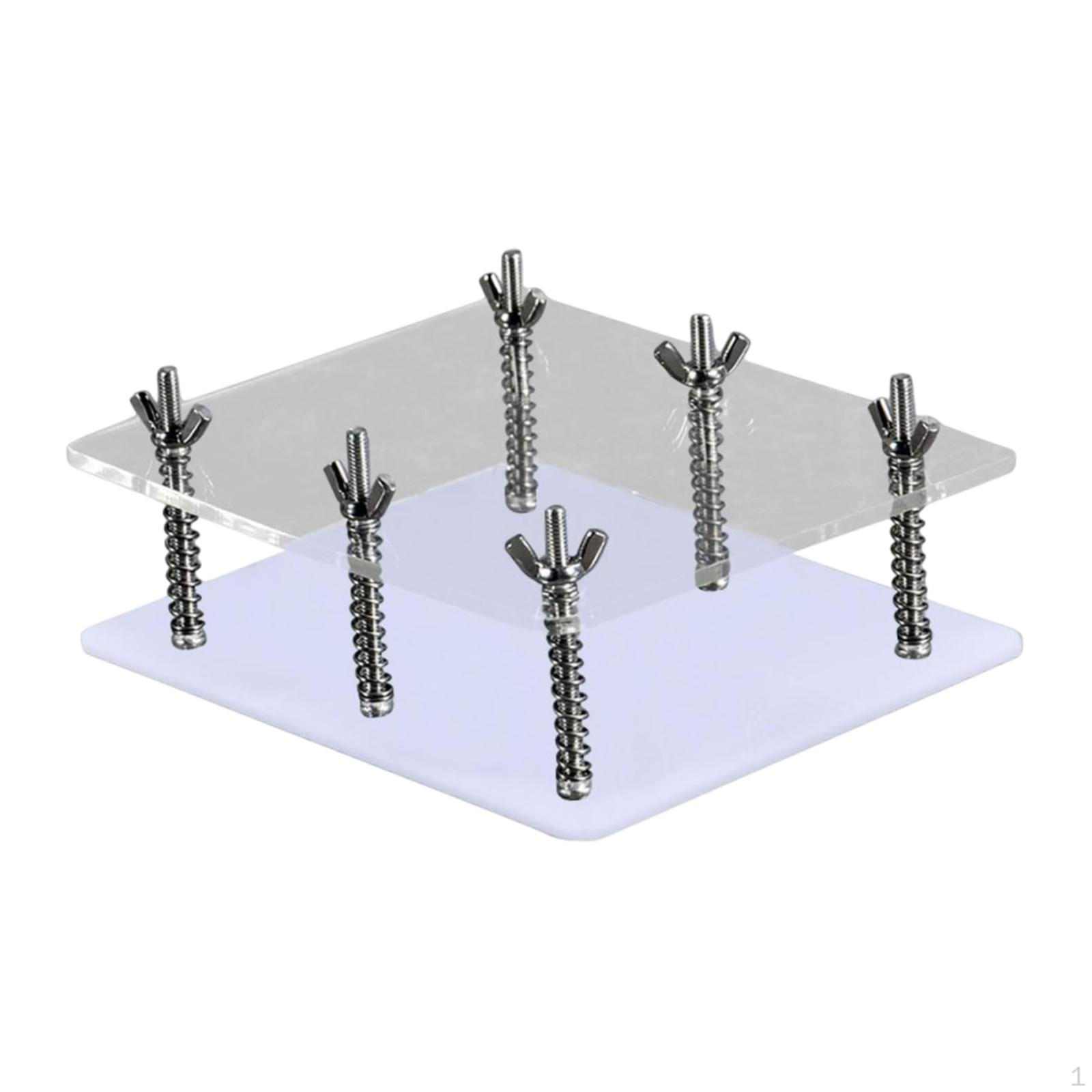 

Adjustable Card Press for Efficient Repair of Game Trading Cards белый