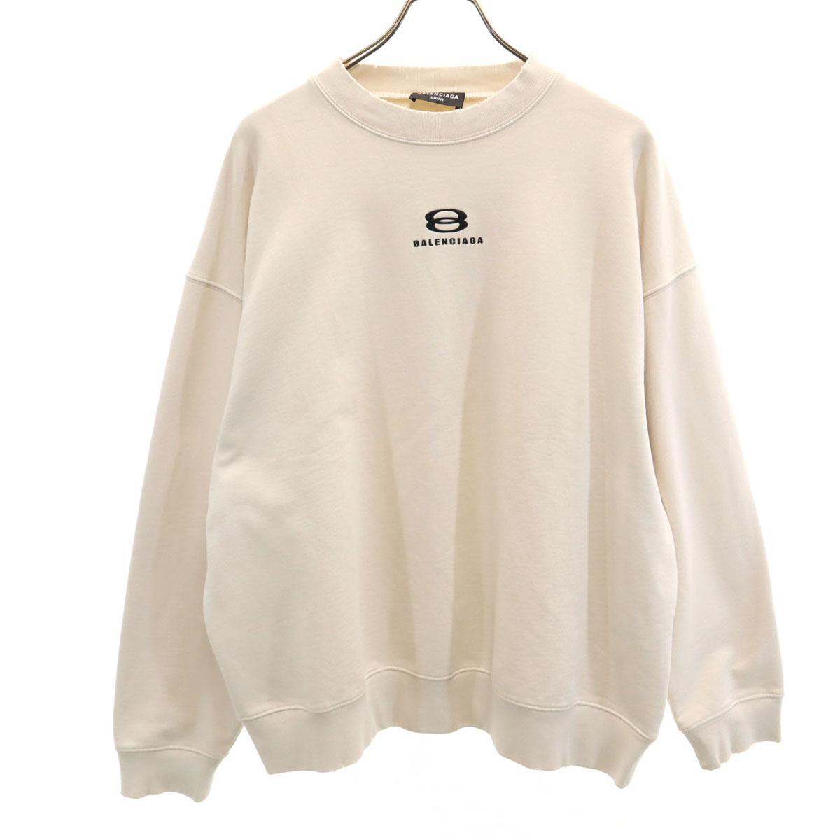 

BALENCIAGA Made in Portugal Long sleeve Damage processing sweat Men s Used