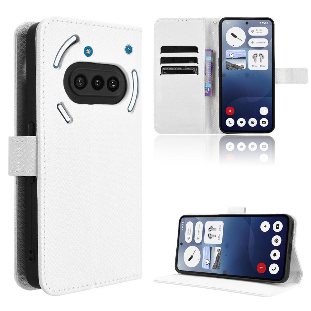 

Ні за що Телефон (3а) Шкіряний чохол-гаманець зі шнурком, текстура ромб, чохол для телефону D