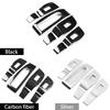 For Mazda 3 BP      2024 2025 Stainless Steel Car Window Glass Lift Switch Button Panel Trim Cover Stickers