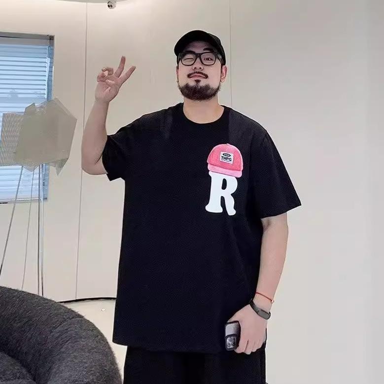 Мужская футболка большого размера с круглым вырезом и короткими рукавами Tide — фото 4