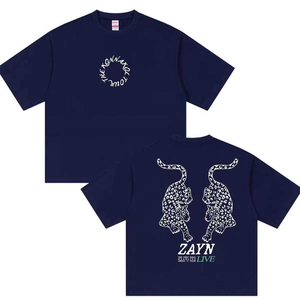 Zayn Konnakol Arena Tour Live 2026 Merch T Shirts Unisexs Clothing Fashion Vintage Tshirts Casual Pure Cotton Tees Streetwear