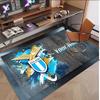 Personalized Crystal Velvet Carpet Lazio FC Pattern Non Slip Floor Rug