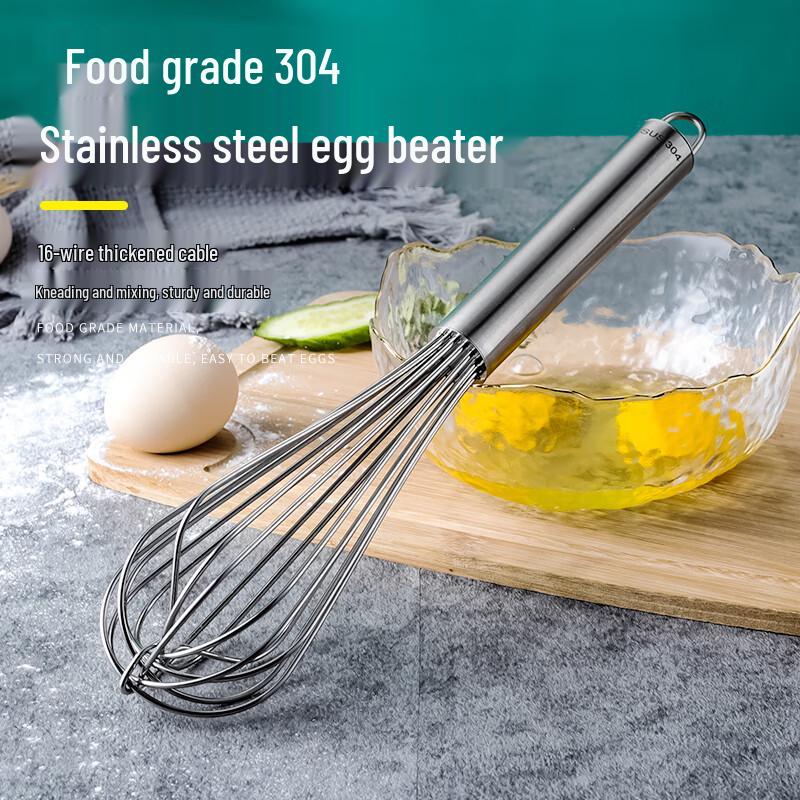 Manual 304 Stainless Steel Whisk