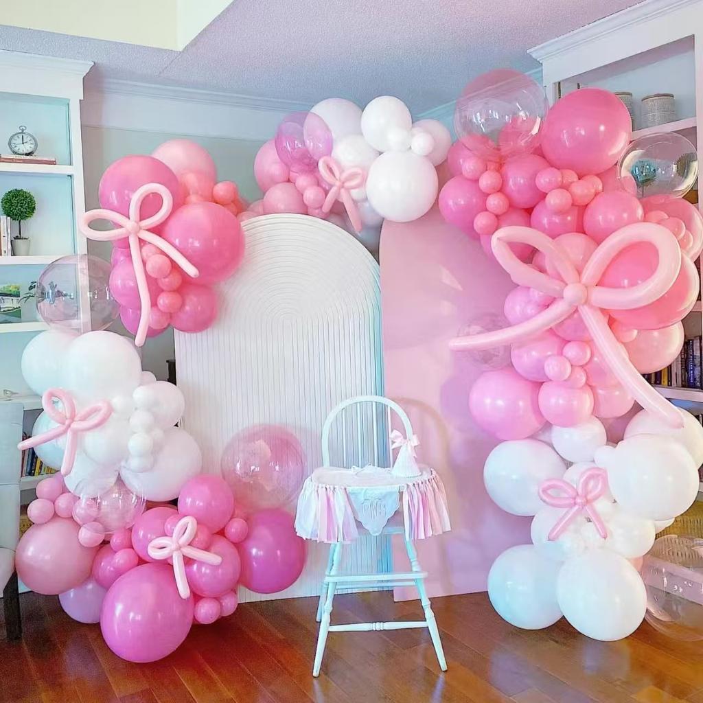 Vintage Sand White Balloon Wreath Balloon Arch Set Birthday Party Wedding Balloon Decoration Graduation Season