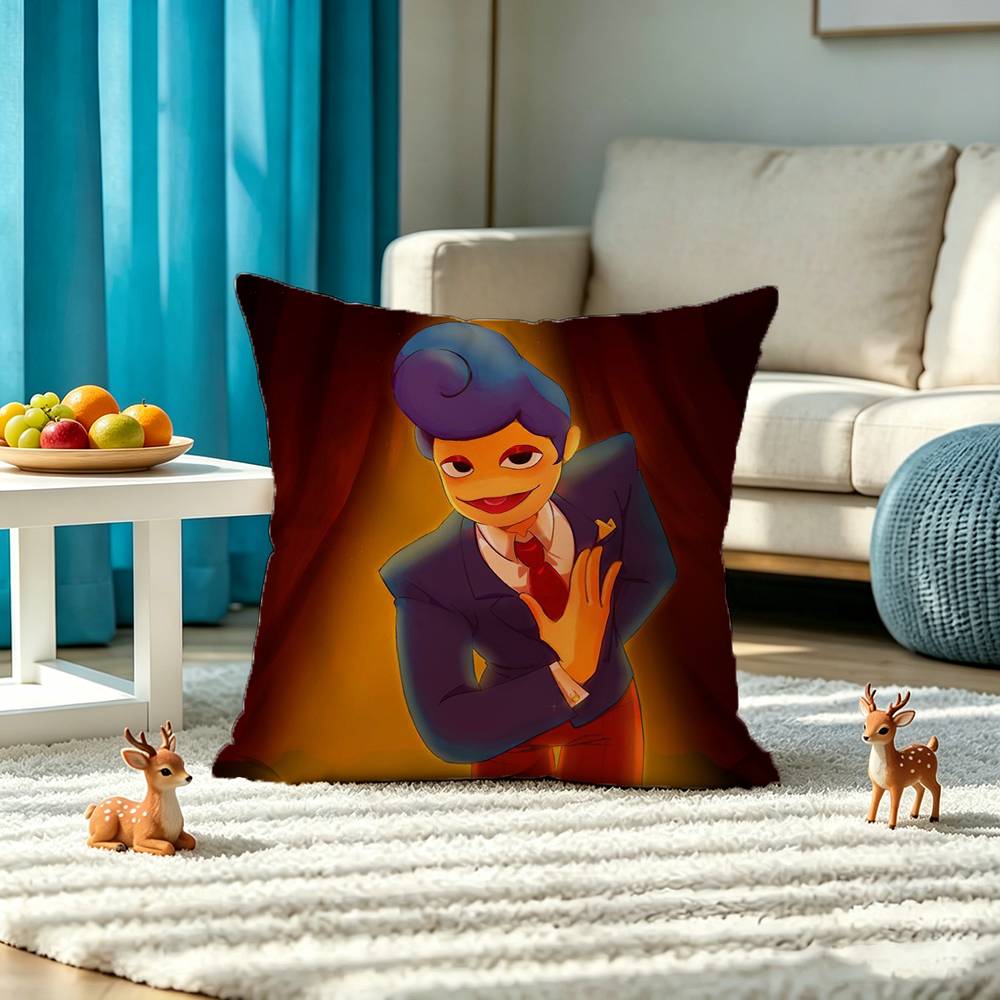 Wally Darling Game Welcome Home Square Double-Sided printed Pillow Case Bedroom Bedside Pillow Sofa Cushion Cover