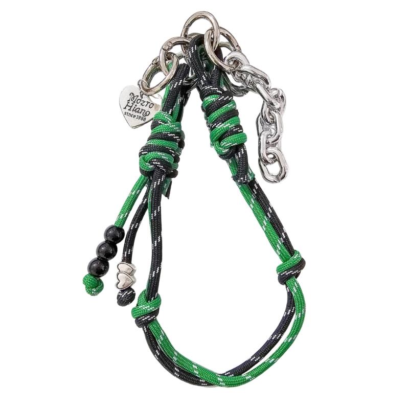 

Woven Phone Lanyard Wrist Strap for Phone Devices Featuring Adjustable Length and Stylish Easy Access To Your Smartphone чёрный/зелёный