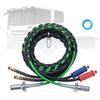 VEVOR 12FT Semi Truck Air Lines Kit, 3-in-1 Air Hoses & ABS Power Line for Semi Truck Trailer Tractor