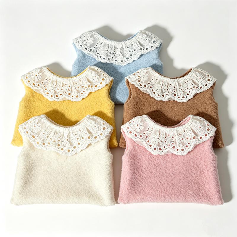 10cm Mini Doll Cotton T-Shirt - Trendy Short Sleeve Top Accessory