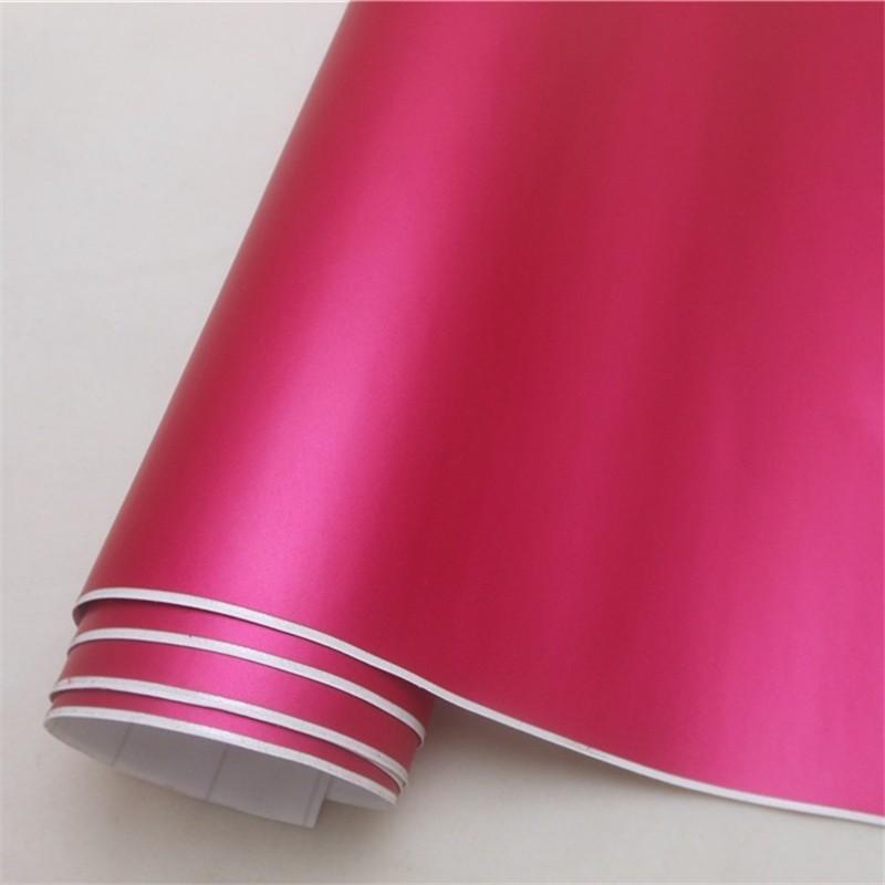 Multiple Colors Red Blue Gold Green Purple Matte Satin Chrome Vinyl Car Wrap Film Sticker Decal Bubble Free Car Wrapping
