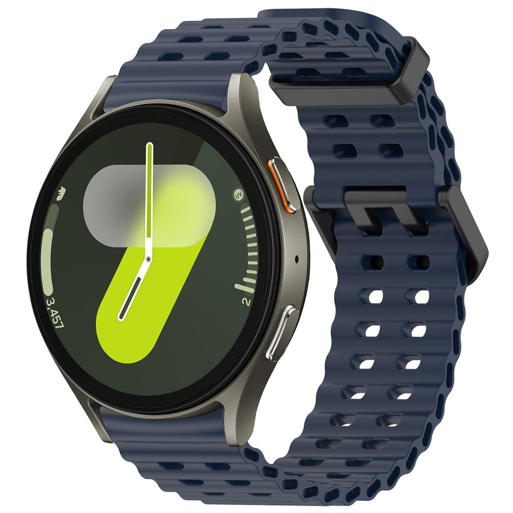 Ocean Band for Samsung Galaxy Watch 7 FE 5 6 4 Classic 5 pro 40 44mm NO Gaps Silicone Bracelet correa Galaxy Watch6 watch4 Strap