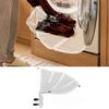 Back Pain Relief Laundry Tool Front Load Washing Machine Catcher Net, Foldable Anti-drop Washer Room Storage Solutions Collection Suction Cup