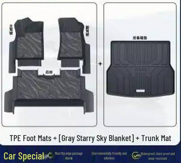 2026 GAC Trumpchi AION I60 Body Kits: Car Floor Mats, Starry Blanket Carpet & TPE Door Sill Protectors