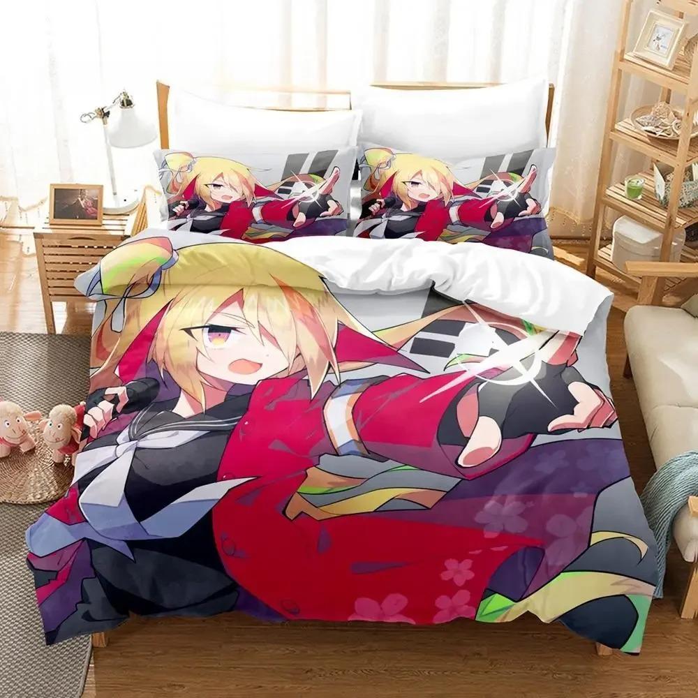

Modern Warm Single Twin Full Queen King Zombie Land Saga Size Bed Adult Kid Bedroom Sets 3D Print Quilt Comforter (quilt)-EU Single(135*200cm)3pcs