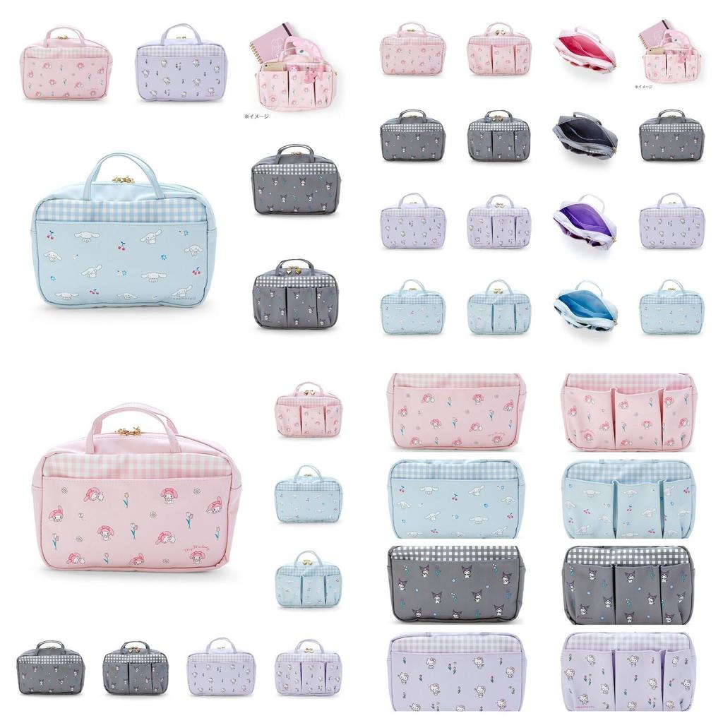 Women's Multi-functional Cosmetic Bag-kuromi Cinnamon Dog Hello Kitty Melody