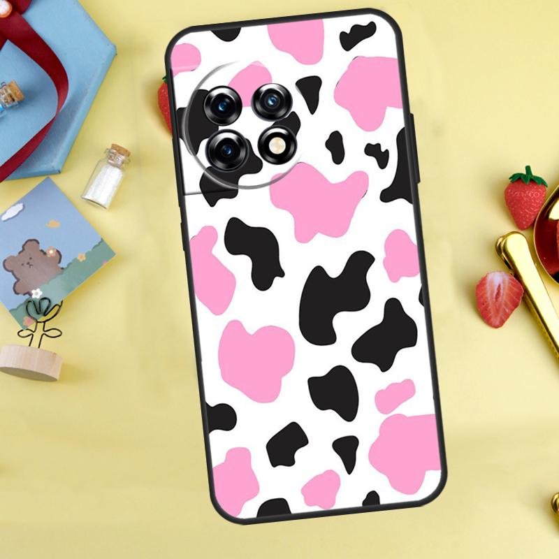 

Cow Print Pattern Case For OnePlus 15 13 13R 13T 12 12R 11 10 9 10R 10T 8T Nord 5 CE 4 2 3 Lite N20 N30 Cover OnePlus Nord N20