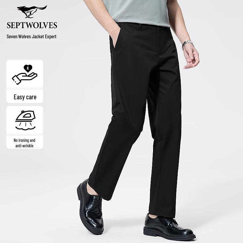 Septwolves Men s Straight Leg Casual Pants 31A